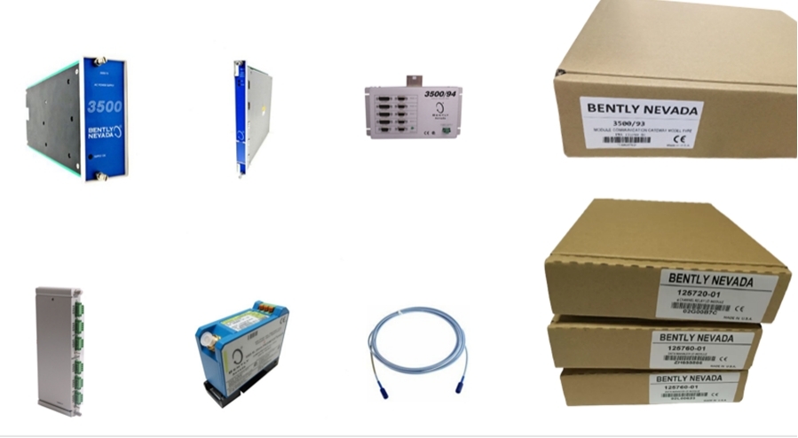 Modellen uit de Bently Nevada Monitoring System-serie